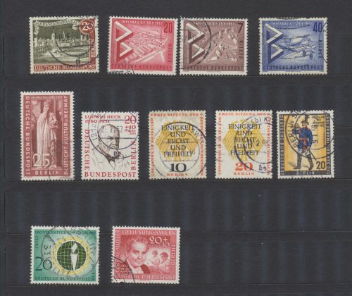 Francobolli Berlino 1957 Usati