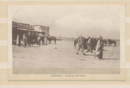 Storia Postale Libia 1917 Tuareg