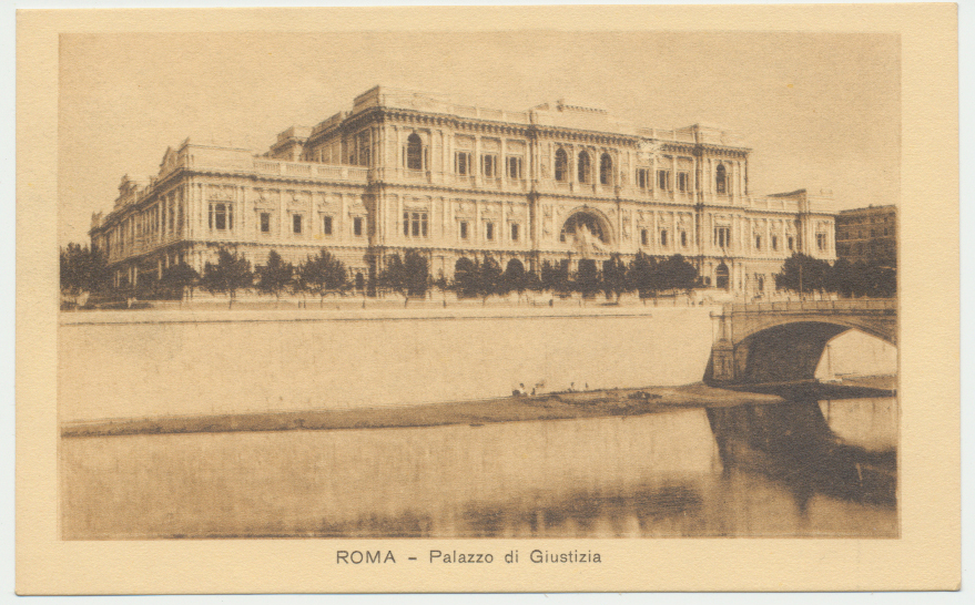 Italia Regno Cartolina nuova inizio 1900 Roma - Palazzo di Giustizia Italia Regno Cartolina nuova inizio 1900 Roma - Palazzo di Giustizia