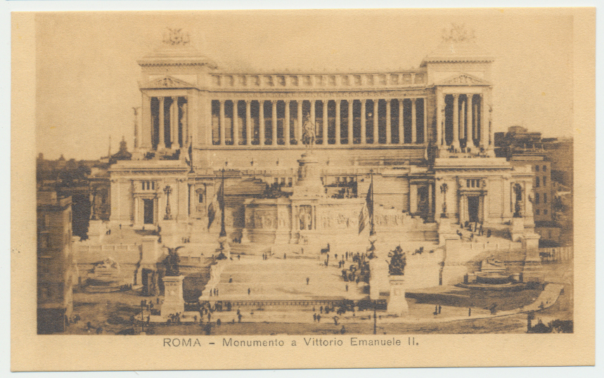 Italia Regno Cartolina nuova inizio 1900 Roma - Monumento a Vittorio Emanuele II Italia Regno Cartolina nuova inizio 1900 Roma - Monumento a Vittorio Emanuele II